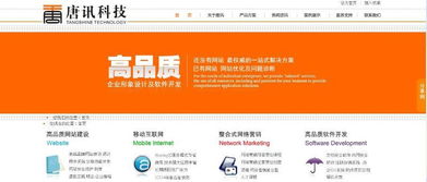 东莞唐讯科技 网站建设与维护的专业伙伴，高清图片助力品牌形象提升